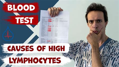 lymphs blood test dropped from 41 to 15|high lymphocytes on blood test.